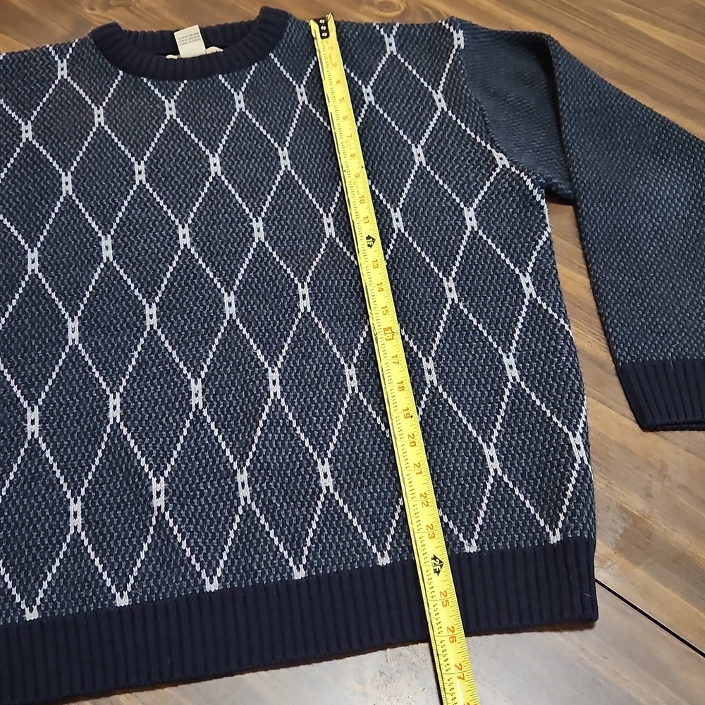 Vintage Diamond Pattern Sweater - Picture 5 of 12